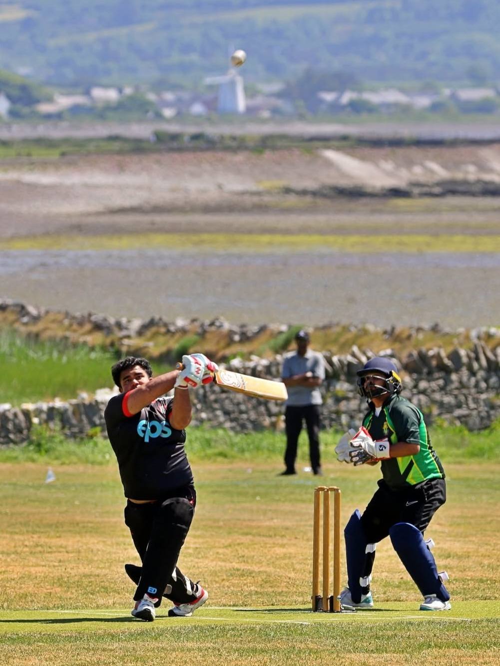 Ballyhaunis v County Kerry match during the Cricket Ireland National Cup Round 1